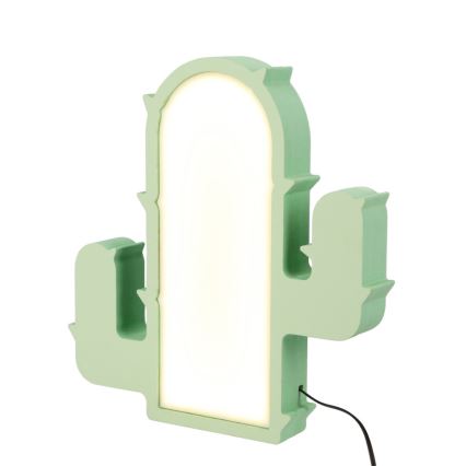 Lampe de bureau enfant LED CACTUS LED/10W/230V verte