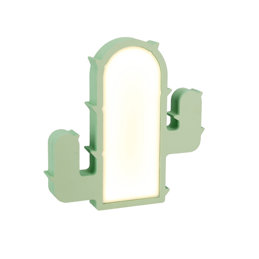 Lampe de bureau enfant LED CACTUS LED/10W/230V verte