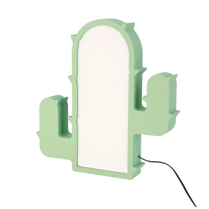 Lampe de bureau enfant LED CACTUS LED/10W/230V verte