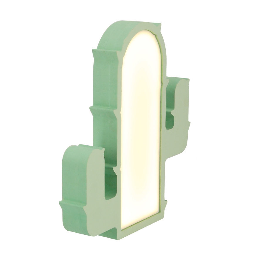 Lampe de bureau enfant LED CACTUS LED/10W/230V verte