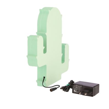 Lampe de bureau enfant LED CACTUS LED/10W/230V verte