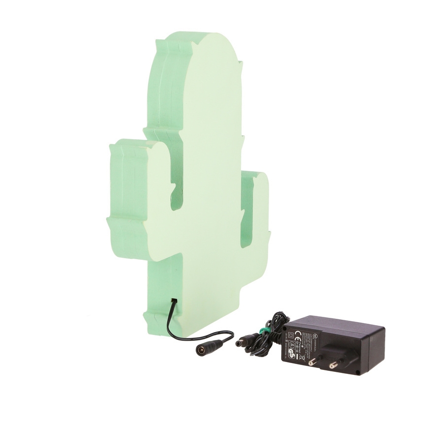 Lampe de bureau enfant LED CACTUS LED/10W/230V verte