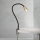 Lampe de bureau flexible à pince DOTTY 1xGU10/10W/230V laiton/noir