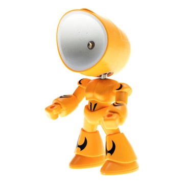 Lampe de bureau LED/0,06W/3xLR41 robot jaune