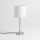 Lampe de bureau LED 1xE14/5W/230V blanc/chrome mat