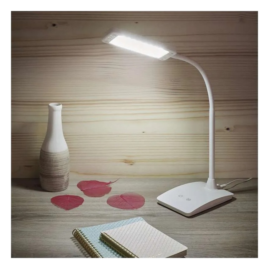 Lampe de bureau LED à intensité variable EDDY LED/6W/230V 3000/4500/6800K blanche