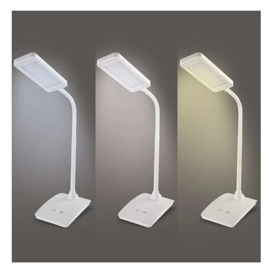 Lampe de bureau LED à intensité variable EDDY LED/6W/230V 3000/4500/6800K blanche