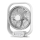 Lampe de bureau LED avec ventilateur LED/2W/230V blanche