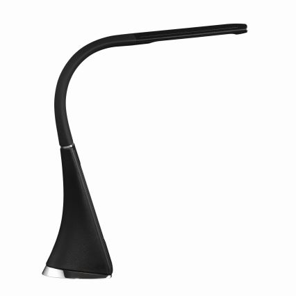 Lampe de table tactile dimmable à LED avec écran LED/7W/5V, noire