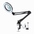 Lampe de bureau LED dimmable avec loupe LED/22W/5V 4000-6000K noire