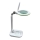 Lampe de bureau LED dimmable avec loupe LED/7W/230V 6500K blanche
