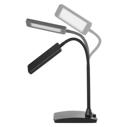 Lampe de bureau LED dimmable EDDY LED/6W/230V 3000/4500/6800K noire
