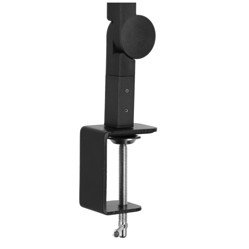 LED Lampe de bureau dimmable tactile et flexible avec pince LED/12W/230V 3000/4000/6000K noire