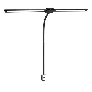 Lampe de bureau LED dimmable USB TENUIX DUO 2xLED/7W/5V 3000-6000K noire