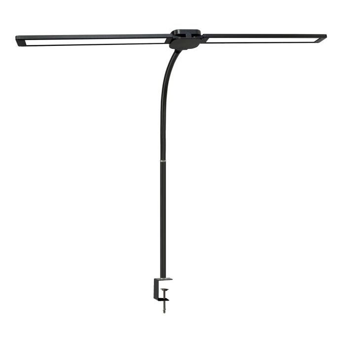 Lampe de bureau LED dimmable USB TENUIX DUO 2xLED/7W/5V 3000-6000K noire