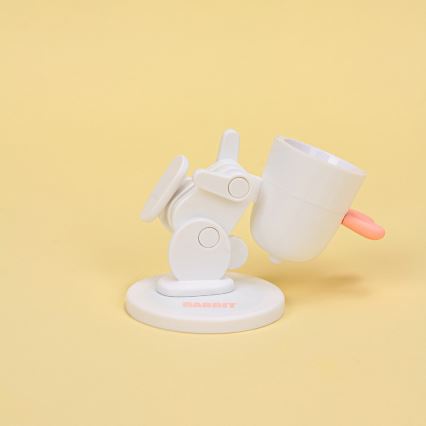 Lampe de bureau LED LED/0,06W/3xLR41 lapin blanche