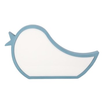 Lampe de bureau LED pour enfants BIRD LED/12W/230V bleue
