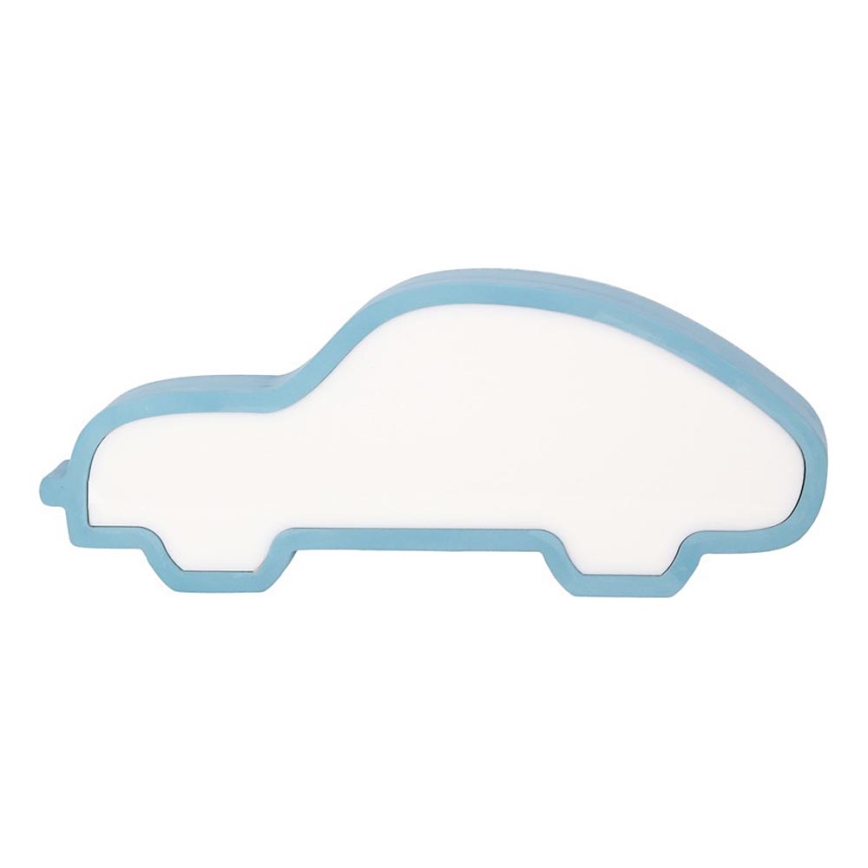 Lampe de bureau LED pour enfants CAR LED/11W/230V bleue