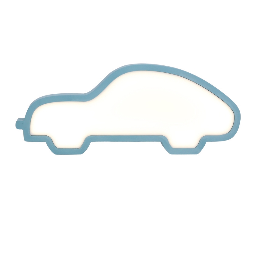 Lampe de bureau LED pour enfants CAR LED/11W/230V bleue