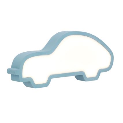 Lampe de bureau LED pour enfants CAR LED/11W/230V bleue