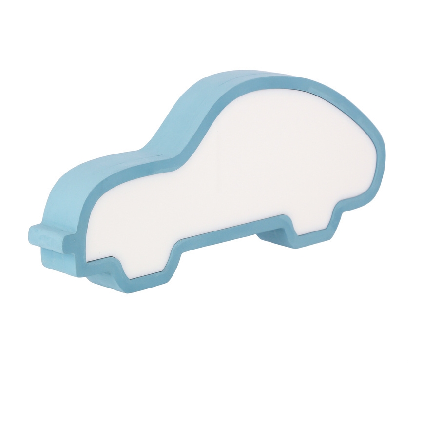 Lampe de bureau LED pour enfants CAR LED/11W/230V bleue