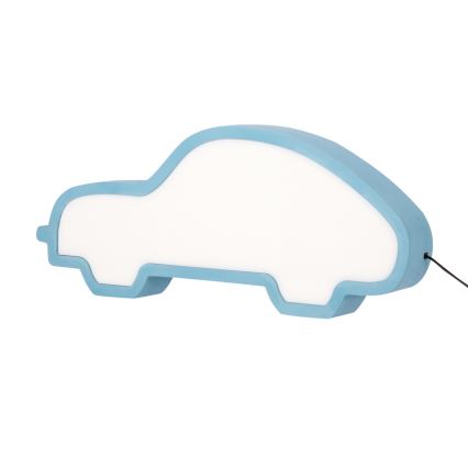 Lampe de bureau LED pour enfants CAR LED/11W/230V bleue