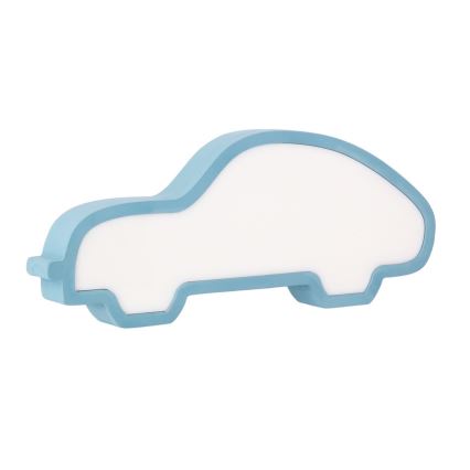 Lampe de bureau LED pour enfants CAR LED/11W/230V bleue