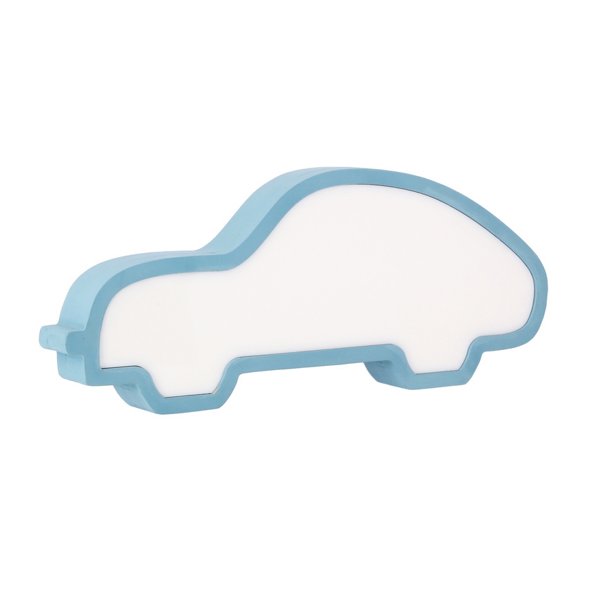 Lampe de bureau LED pour enfants CAR LED/11W/230V bleue