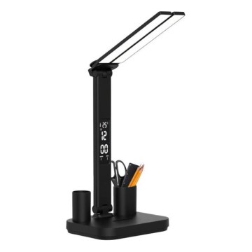 Lampe de bureau LED rechargeable et dimmable NOBLITE P LED/5W/5V 3000/4000/6000K 2200 mAh noire