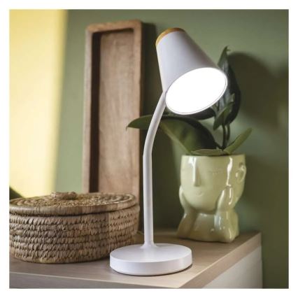 Lampe de bureau LED TARA, 4,5 W, 230 V, 4000 K, blanche