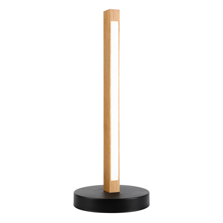 Lampe de bureau LED VERDE LED/10W/230V 3000K chêne/noir