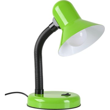 Lampe de bureau MENTOR 1xE27/15W/230V verte