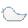 Lampe de bureau pour enfants LED BIRD 12W/230V bleu