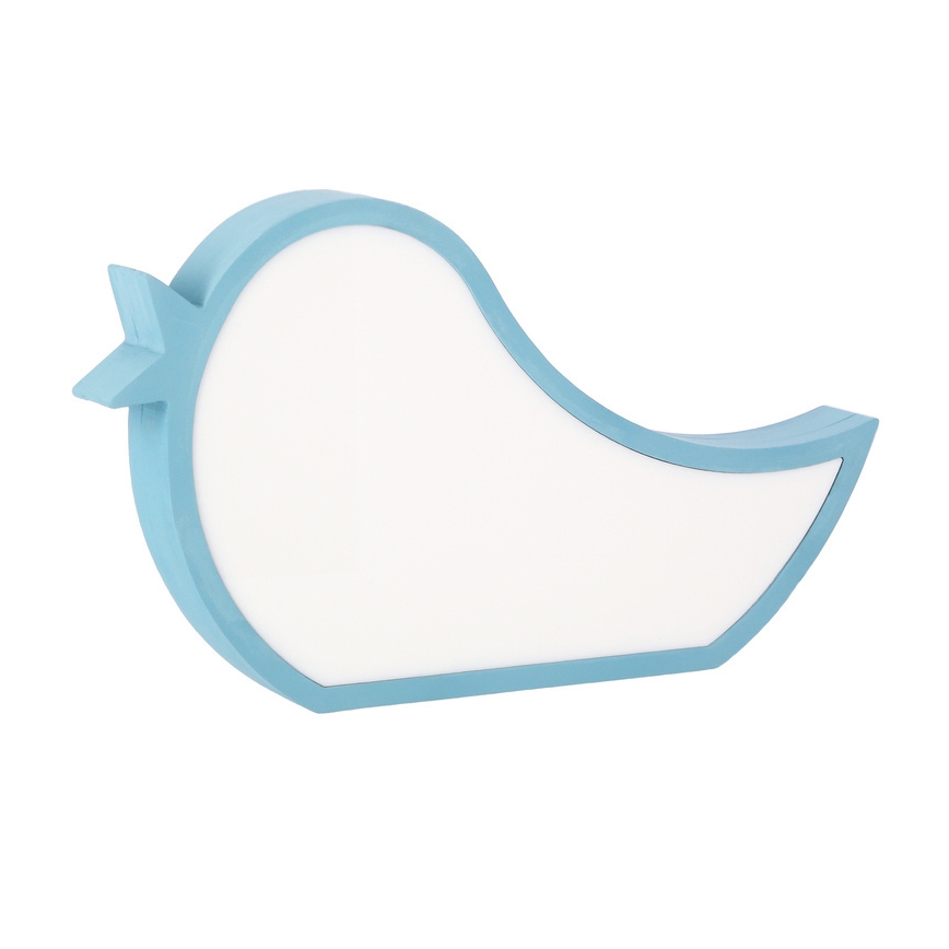 Lampe de bureau pour enfants LED BIRD 12W/230V bleu