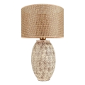 Lampe de bureau RAMZES 1xE27/40W/230V beige