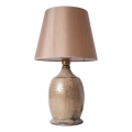 Lampe de bureau RAMZES 1xE27/40W/230V marron