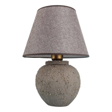 Lampe de bureau RAMZES 1xE27/40W/230V marron