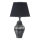 Lampe de bureau RAMZES 1xE27/40W/230V noire/argent