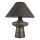 Lampe de bureau RAMZES 1xE27/40W/230V noire