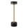 Lampe de bureau rechargeable dimmable SAM LED/5W/5V, finition noir/doré