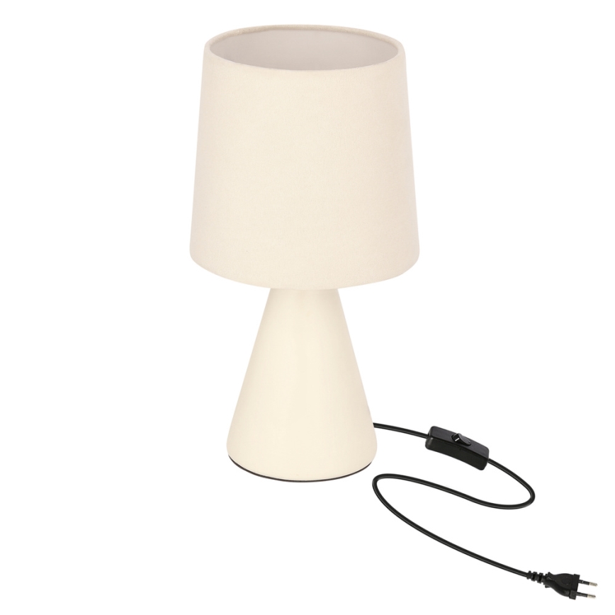 Lampe de bureau SATTI 1xE14/40W/230V crème