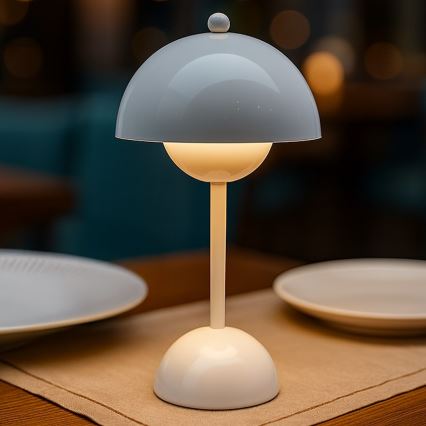 Lampe de bureau tactile à LED rechargeable COSTA LED/3W/5V 2400 mAh 3000–6000K blanche