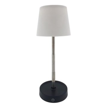 Lampe de bureau tactile LED dimmable LED/3W/5V USB 800 mAh blanche