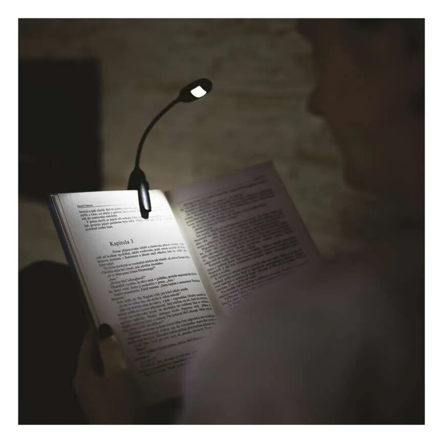 Lampe de lecture LED/1xAAA