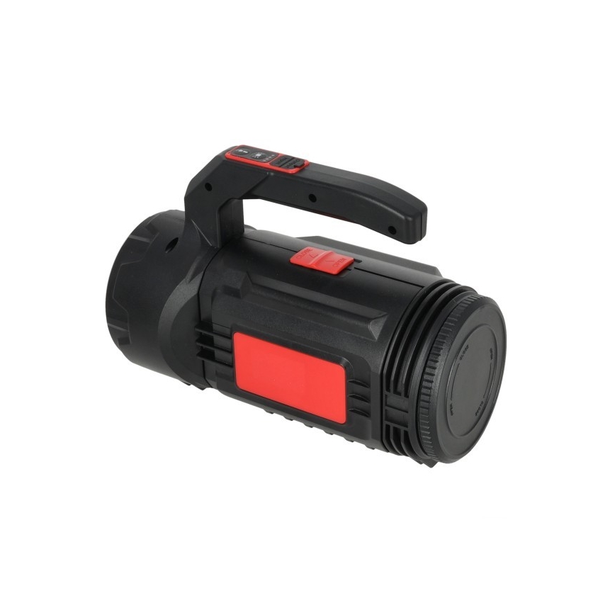 Lampe de poche rechargeable LED/5V 500 lm 1200 mAh noire