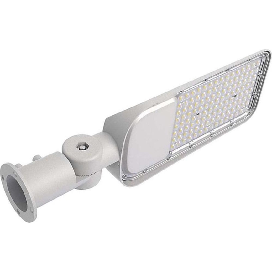 Lampe de rue LED avec capteur crépusculaire PUCE SAMSUNG LED/100W/230V 4000K IP65 gris
