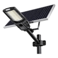 Lampe de rue LED dimmable avec capteur et panneau solaire KOBRA LED/400W/3,2V 24000 mAh IP65 anthracite + télécommande