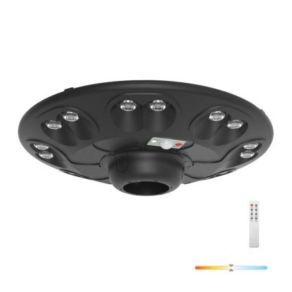 Lampe de rue solaire à LED avec capteur LUVIA LED/15W/3,2V 4000K IP54 5400 mAh + télécommande