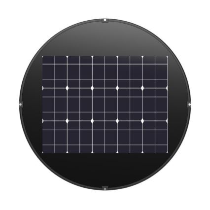 Lampe de rue solaire à LED avec capteur LUVIA LED/15W/3,2V 6500K IP54 5400 mAh + télécommande