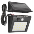 Lampe de rue solaire avec détecteur et panneau externe LED/0,55W/3,7V IP65